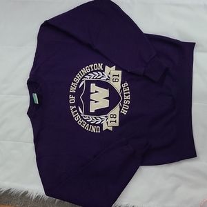 CHAMPION WOMEN'S FLEECE,VINTAGE,UNIVERSITY OF WASHINGTON HUSKIES